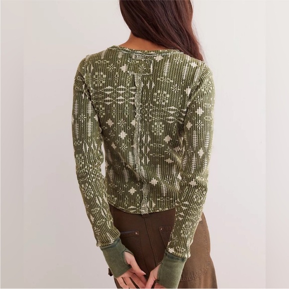 Free People Thermal Long Sleeve Top - Picture 3 of 5